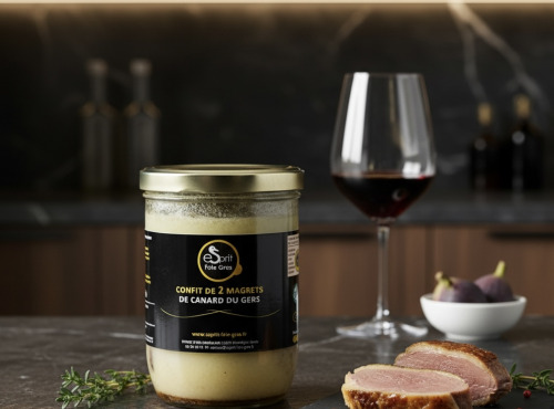 Esprit Foie Gras - Confit de 2 Magrets de Canard