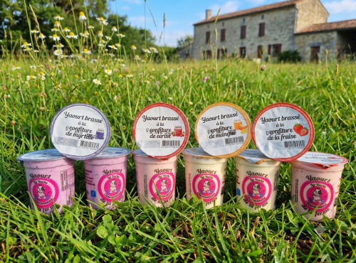 La Vache Charentaise - Mix 8 yaourts brassés