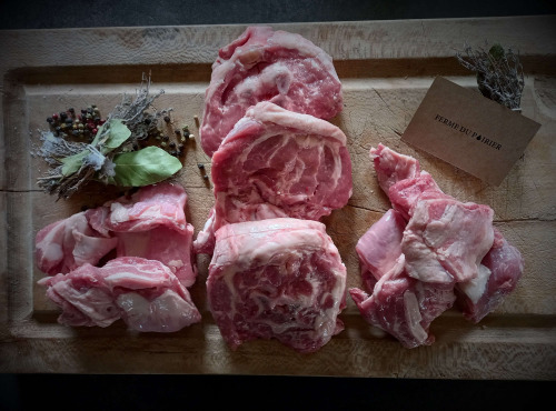 La Ferme du Poirier - Le colis familial - Agneau de Sologne - épaule & sauté - 2,9kg