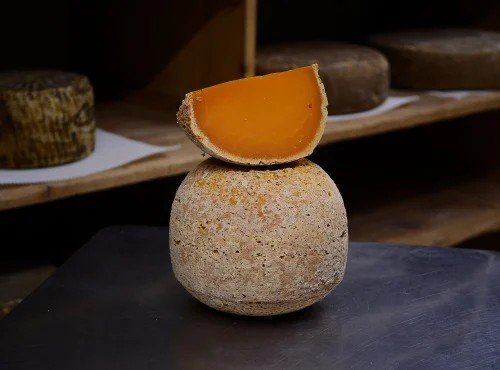 Alléosse Maitre Artisan Affineur Fromager - Mimolette vieille réserve 18/22 mois 250g