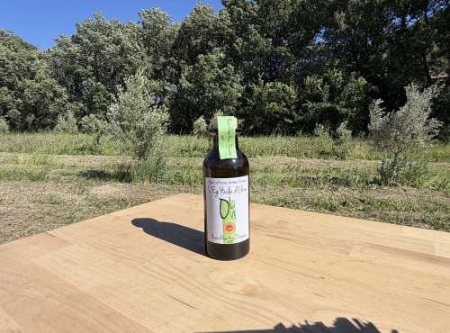 Le Moulin à Olives d’Éguilles - Huile d'Olive Fruité Vert - AOP Aix-en-Provence - Bouteille 250 mL