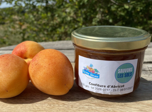 Ferme Sinsac - Confiture d abricot 250 grs