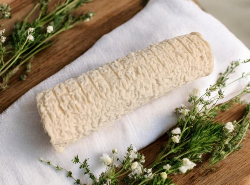 Ferme de L'Or Blanc - Bûche Blanche de chèvre 180g