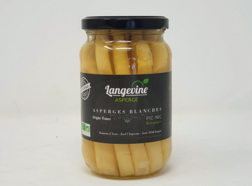 Langevine - Pointes D'asperges Blanches Pic-nic Biologique