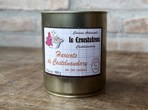 Le Coustelous - Haricots de Castelnaudary cuisinés - 6x840g