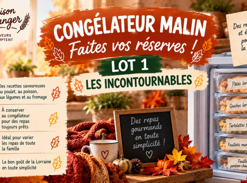 Maison Boulanger - Congélateur malin les incontournables