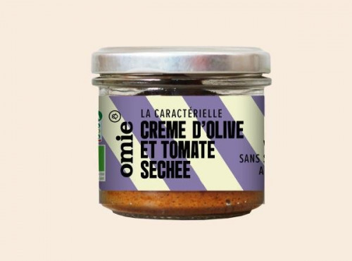Omie - Tartinable olives et tomates séchées bio - 90 g