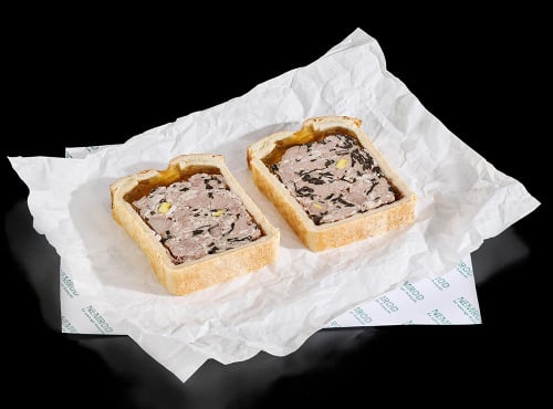 Nemrod - Pâté en croûte 3 Gibiers - 2 Tranches (360g)