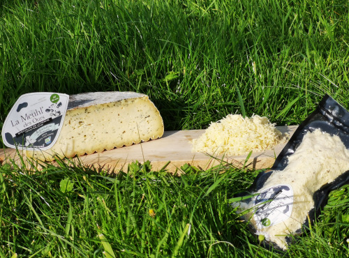 Ferme Dumesnil - Fromage Rapé : Tomme à l'Ail des Ours