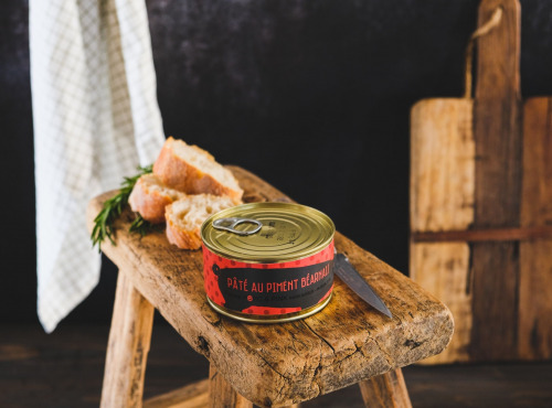 Ferme Porc & Pink - Boîtes de Pâté de Campagne au Piment du Béarn 180g