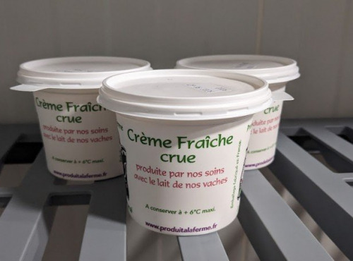 Ferme Joos - Crème fraîche crue : ferme Pierens