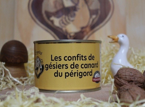 Lagreze Foie Gras - Les Gésiers de Canard Confits du Périgord 12x380g