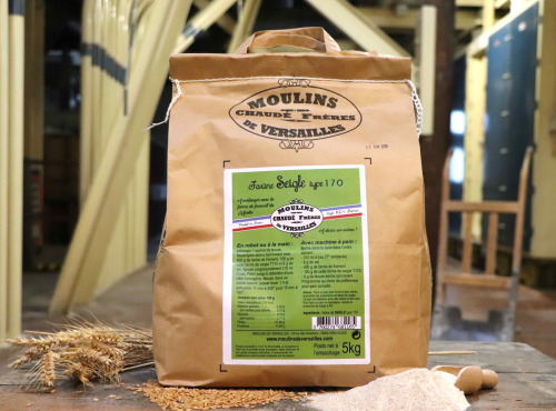 Moulins de Versailles - Farine De Seigle T170 - 5kg