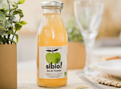 Sibio - Jus de pomme  bio 25cl