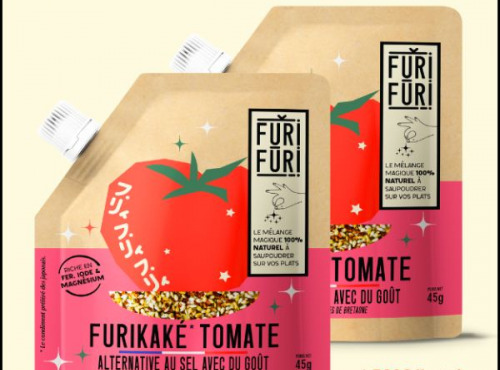 FuriFuri - Condiment sésame & algues-Furikake Tomate Pack Duo