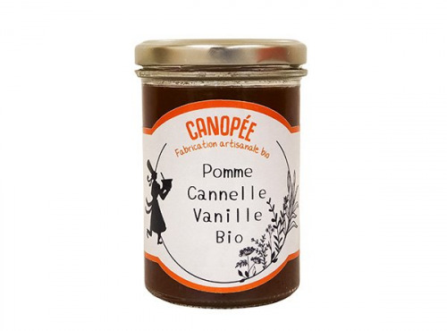 Biscuiterie des Vénètes - Canopée Confiture Pomme Cannelle Vanille Extra