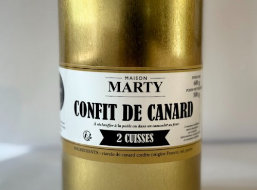 CHARCUTERIE MAISON MARTY - Confit de canard - 2 cuisses