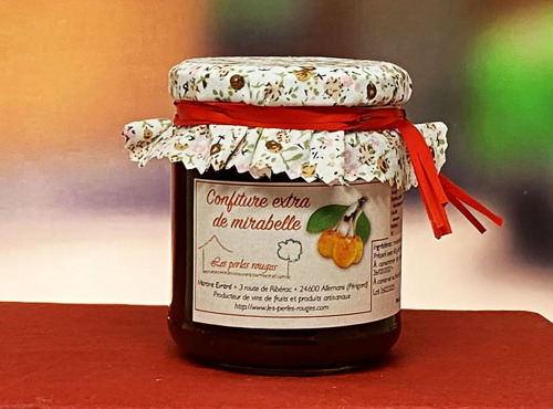 Les Perles Rouges - Confiture Extra De Mirabelle