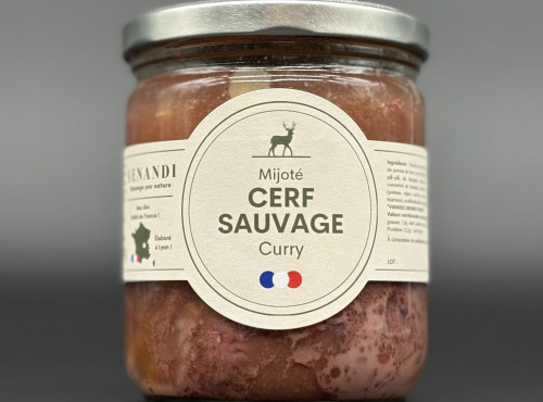 Venandi Sauvage par Nature - Mijoté de Cerf Sauvage au curry
