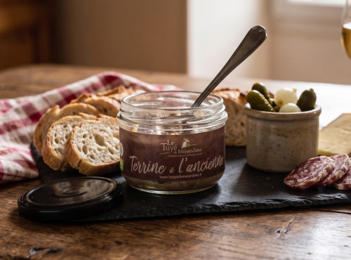 Le Tuyé de Mésandans - Terrine à l'ancienne sans nitrite - 180g