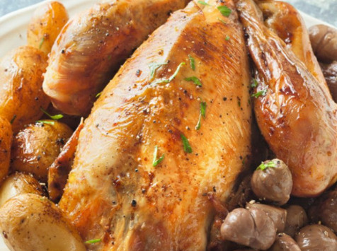 Ferme des Hautes Granges - Lot de 3 gros poulets