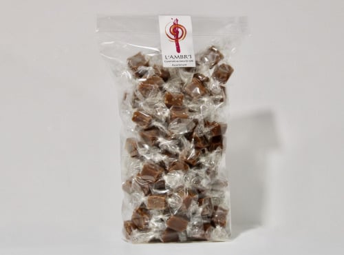 L'AMBR'1 Caramels et Gourmandises - Caramel Dégustation (mélange De 10 Parfums) - Sachet De 500g