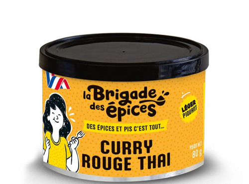 La Brigade des Epices - Curry Rouge Thaï - Piquant - 80g