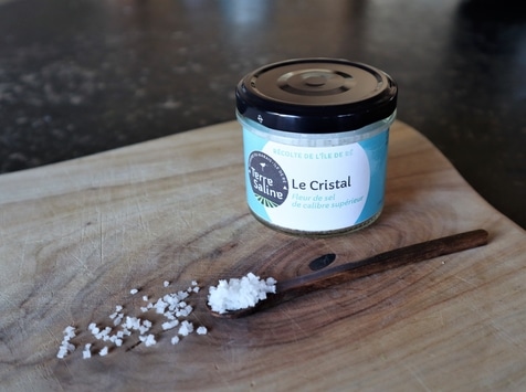 LA FERME DES BALEINES - Le Cristal - Fleur De Sel De Calibre Supérieure - 80 G - Terre Saline