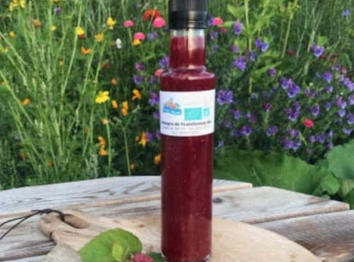 Ferme Sinsac - lot de 6 bouteilles de Vinaigre de framboises en 250 ml