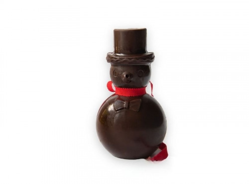 Mon jardin chocolaté - Bonhomme de neige chocolat noir