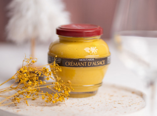 Domaine des Terres Rouges - Moutarde Au Crémant d'Alsace 200g