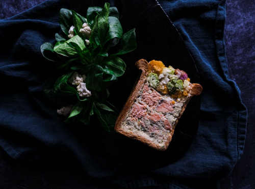 Melsat - Yannick Delpech - Pâté en croûte curry de poisson et choux de saison