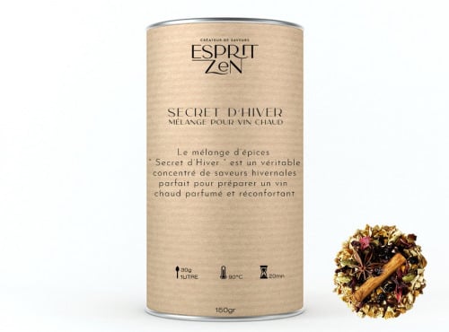 Esprit Zen - Spécial Vin Chaud 'Secret d'Hiver' - Boite de 150g