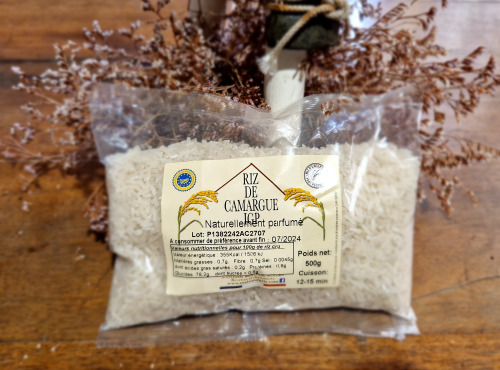 Manade Blanc - Riz de Camargue naturellement parfumé 500g