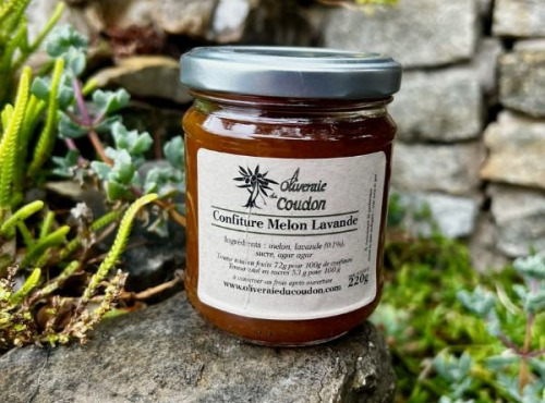 L’Oliveraie du Coudon - Confiture Melon Lavande 220Gr