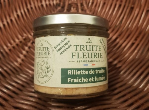 La Truite Fleurie - Rillettes de truite fraîche et fumée 90g