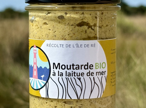 Rivesaline - Terre Saline - Moutarde à la laitue de mer BIO 200 g