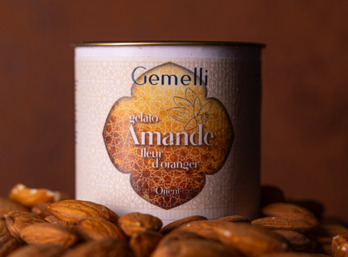 Gemelli - Gelati & Sorbetti - Glace Amande Fleur d'oranger 100ml