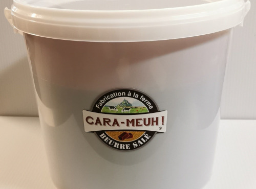 La Ferme des Cara-Meuh - Crème de caramel au beurre salé BIO – seau 5kg