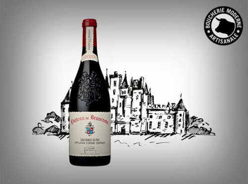 Boucherie Moderne - Vin rouge - Château de Beaucastel