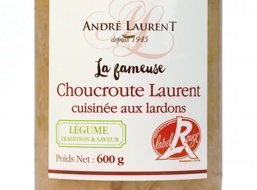 Choucroute André Laurent - La fameuse choucroute Laurent cuisinée aux lardons