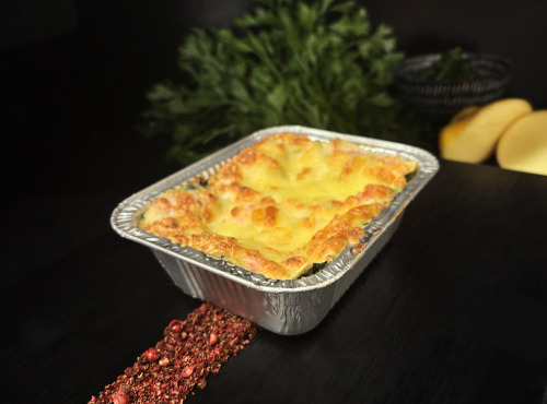 Thierry Salas, fumage artisanal - Lasagnes truite fumée, épinard et scamorzza