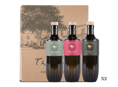 Mas des Thorades - Huiles d'olive Collection du Mas — 6x50 cl