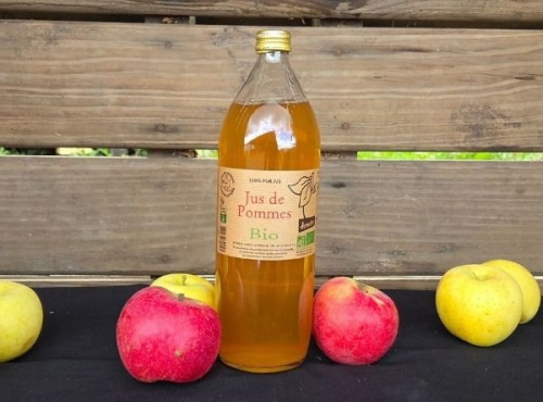 Le verger bio de Quinsac - Jus de pomme 1L BIO et DEMETER