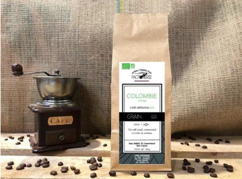 Cafés Factorerie - Café Colombie Excelso Bio GRAIN - 250g