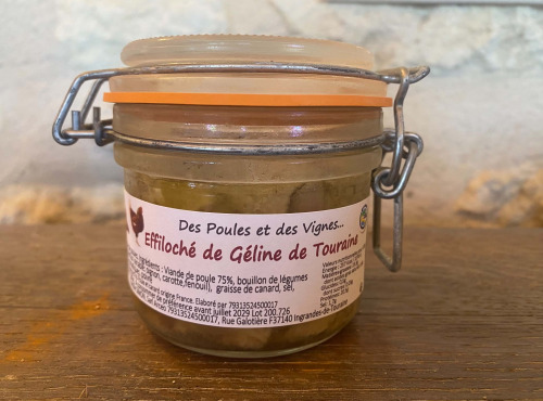 Des Poules et des Vignes à Bourgueil - Effiloché de Géline de Touraine