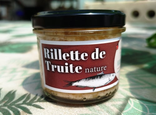 Nature et Saveurs - Ferme Aquaponique et Permacole Astérienne - Rillette de Truite Blanche Nature