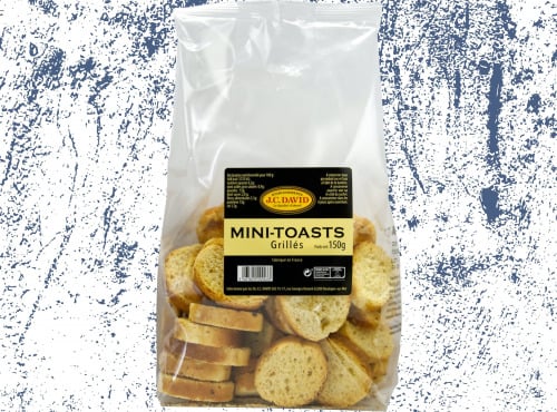 La Paysanne des Mers - Mini toasts grillés - 150g