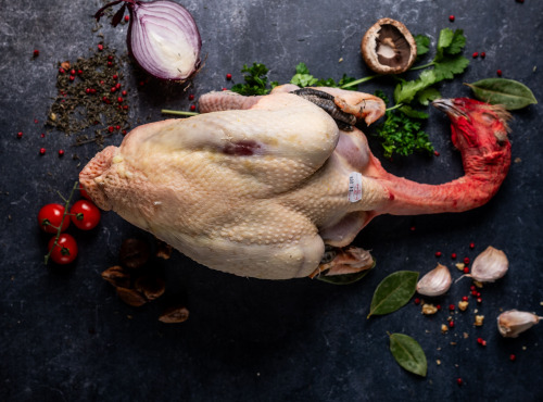 LA FERME DE COLLONGE - CHAPON FERMIER PRET A CUIRE