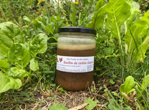 Des Poules et des Vignes à Bourgueil - Bouillon de cochon Gascon